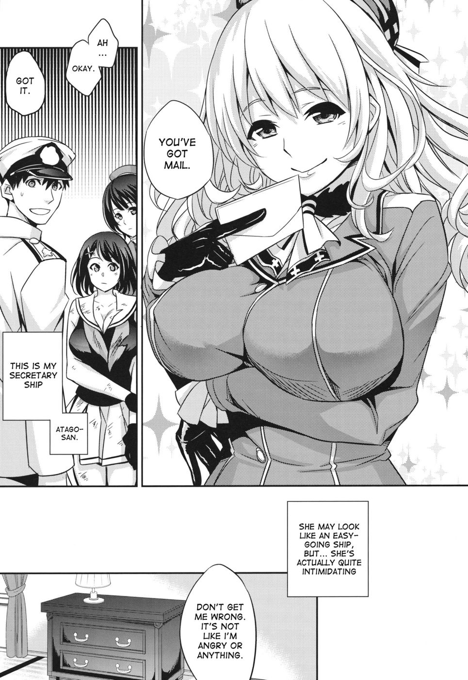 Hentai Manga Comic-Atago Batsubyou-Read-6